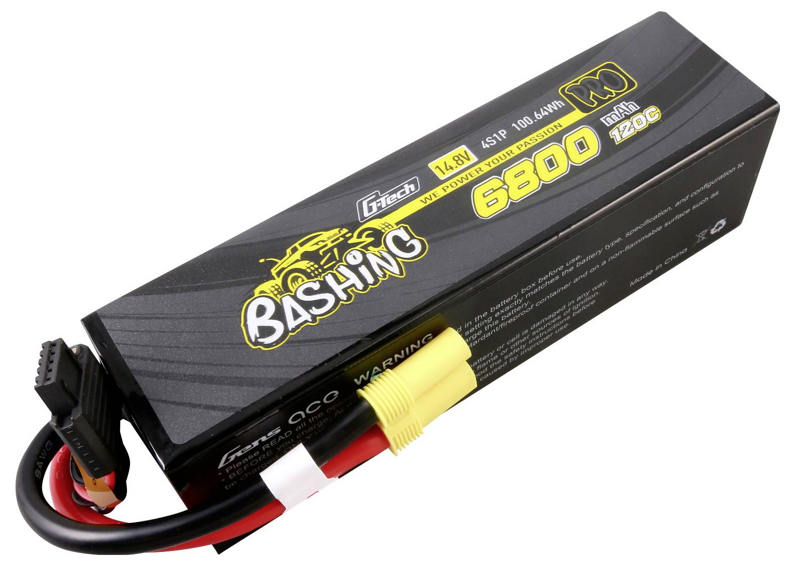 Gens ace Pack de batterie (LiPo) 14.8 V 6800 mAh hardcase EC5