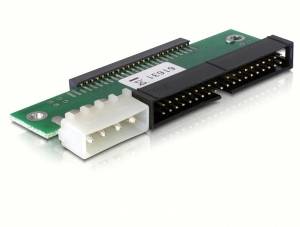 Delock 61631 Convertisseur d'interface [1x IDE mâle 40 pôles - 1x IDE femelle 44 pôles]