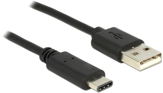 Un câble USB avec deux types de connecteurs : un connecteur USB-A et un connecteur USB-C. Principalement utilisé pour le chargement et le transfert de données.