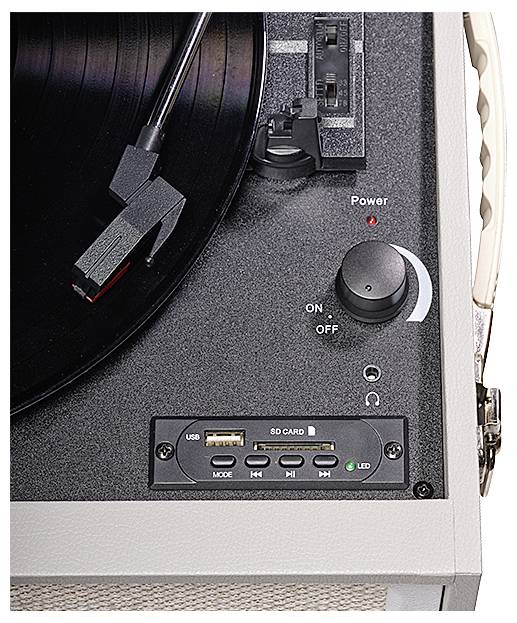 Denver VPR-250 Platine gris clair (satiné)