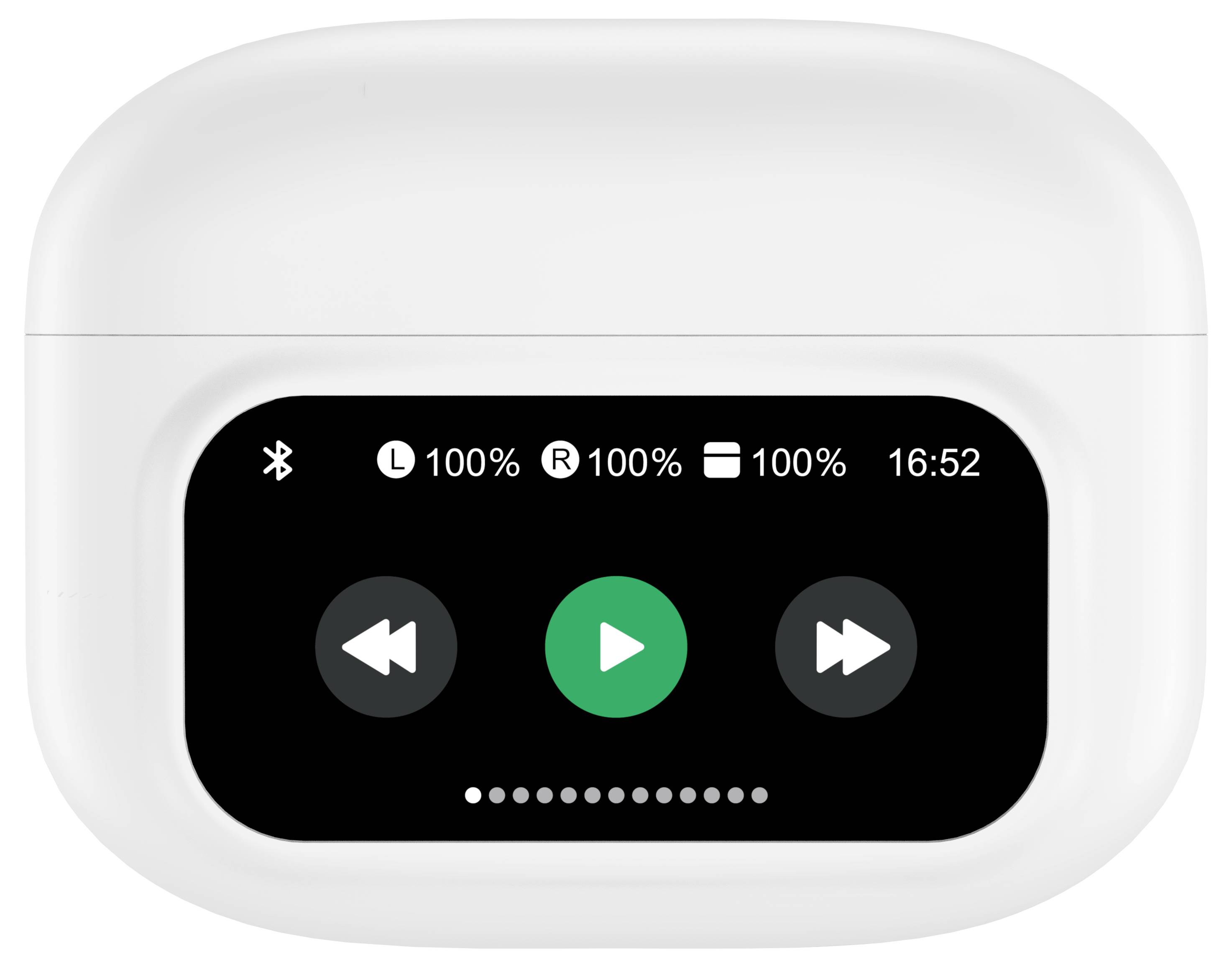 Denver TWD-305 Écouteurs intra-auriculaires Bluetooth blanc téléphone portable