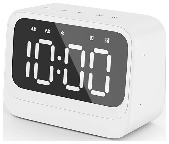 Denver EC-53W à quartz Réveil blanc Heures de réveil 2