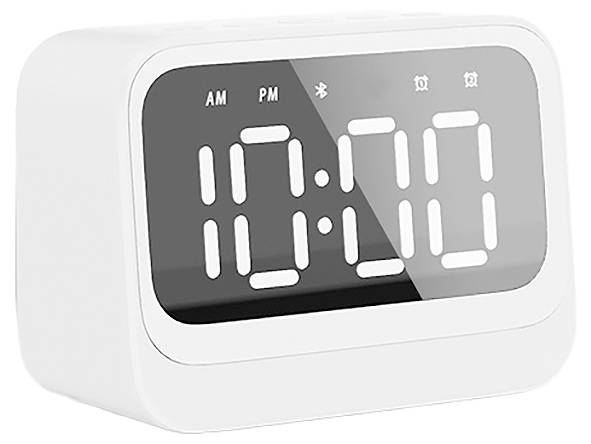 Denver EC-53W à quartz Réveil blanc Heures de réveil 2