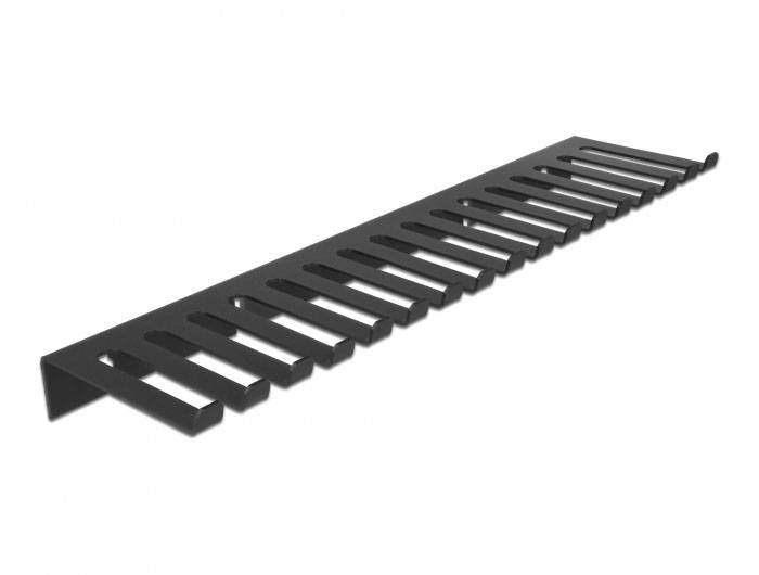 Delock Brides de fixation pour câbles métal noir (L x l x H) 325 x 90 x 25 mm 1 pc(s) 66728