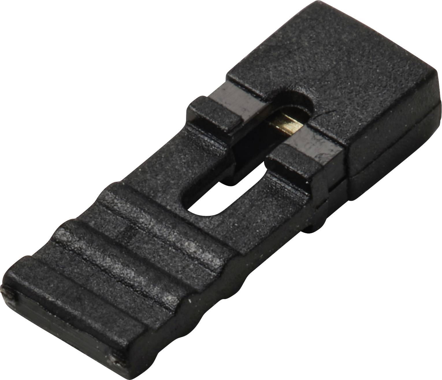 TRU COMPONENTS TC-13537824 Shunt Pas: 2 mm Nombre de pôles par rangée:2 Contenu