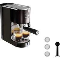 Krups EspressoVirtuoso+ XP444G Machine à expresso noir avec embout de mousseur à lait Krups EspressoVirtuoso+ XP444G Machine à expresso noir avec embout de mousseur à lait