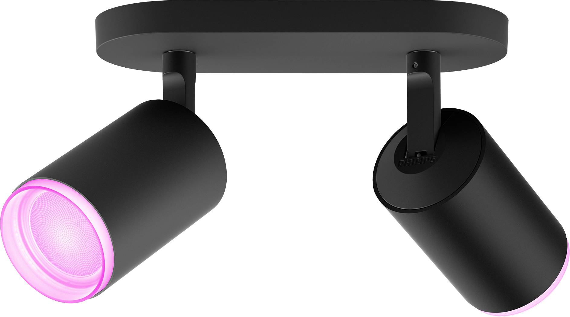 Philips Hue Hue Projecteur mural LED 929003810001 CEE: E (A - G) GU10 8.4 W de blanc chaud à blanc froid, RVB