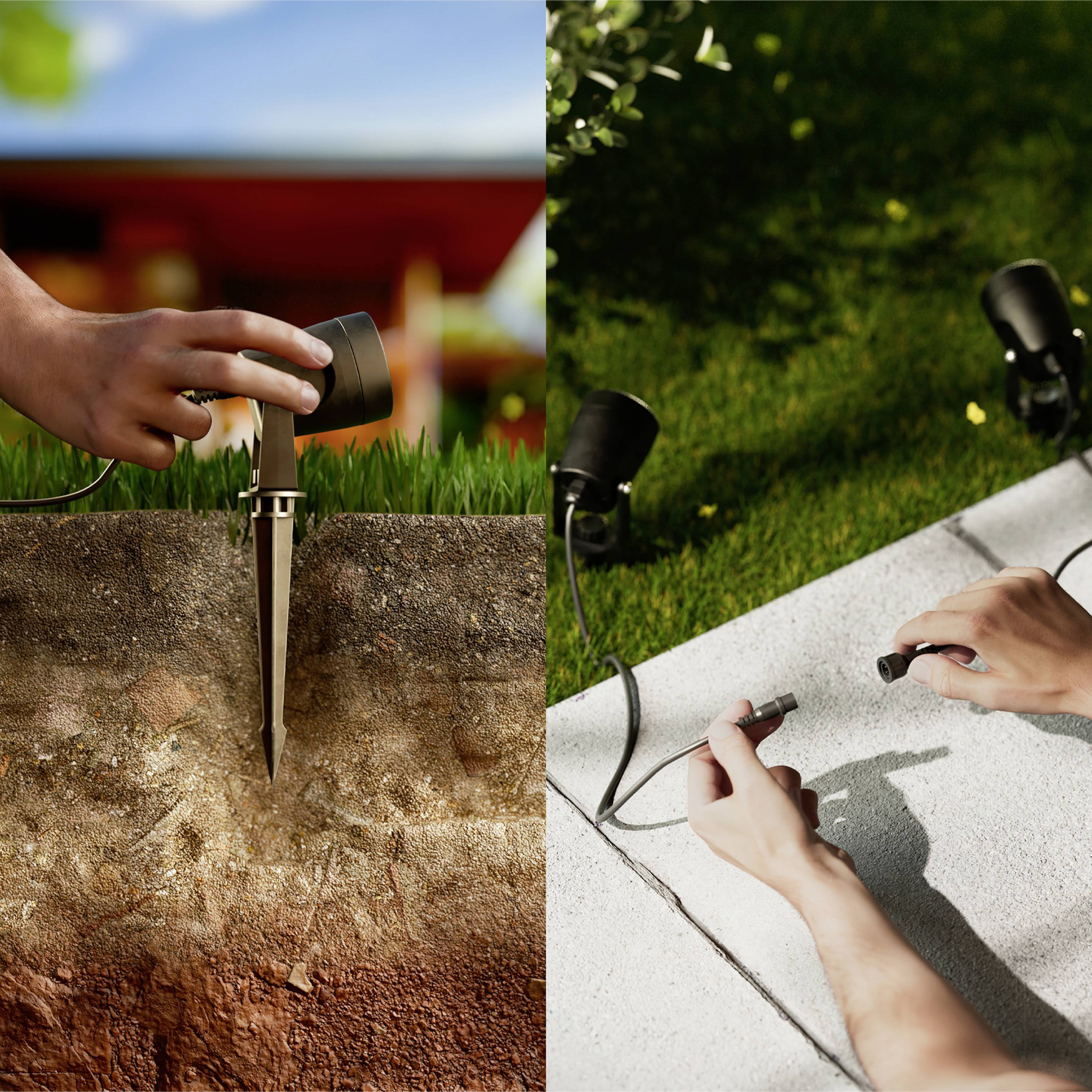 Philips LED 929004659301 Reuel Luminaire LED extérieur LED 4.5 W noir