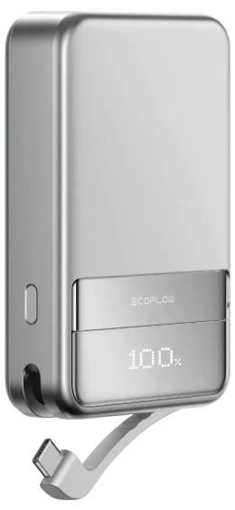ECOFLOW Rapid 10000 Powerbank (batterie supplémentaire) 10000 mAh Magsafe, Qi Wireless Charging Li-Ion USB-C®, Wireless Charging