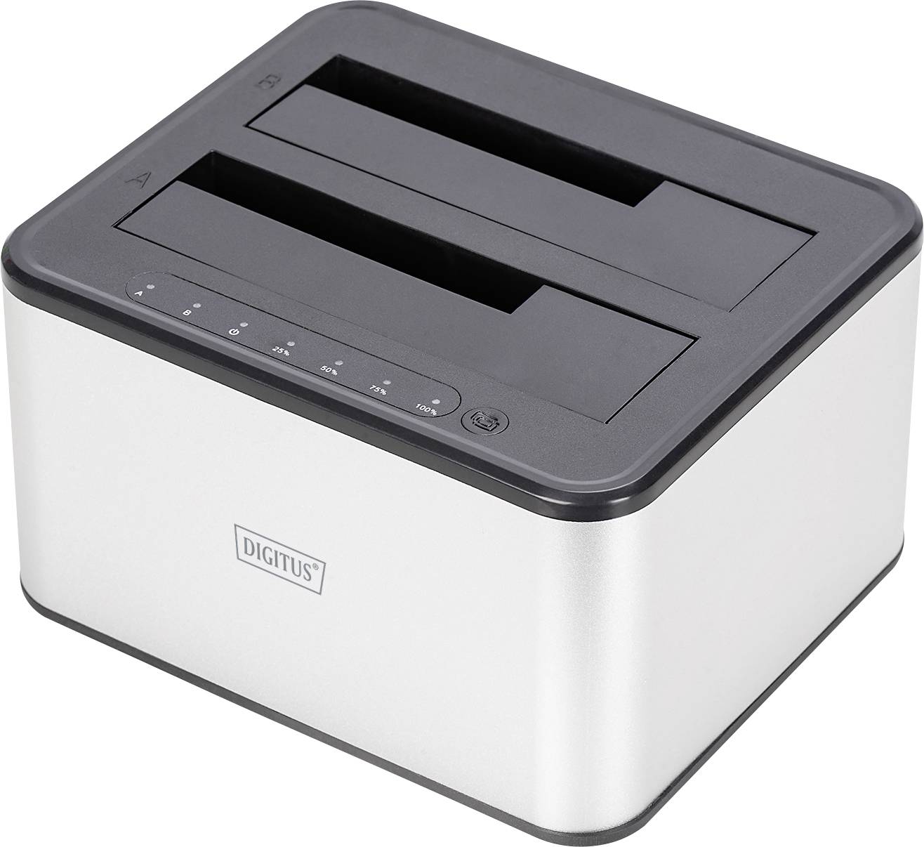 Digitus DA-71540-2 USB-A, USB, USB 3.0 SATA, SATA 6 Gb/s, SATA I, SATA II, SATA III Station de copiage pour disque dur 2.5 pouces