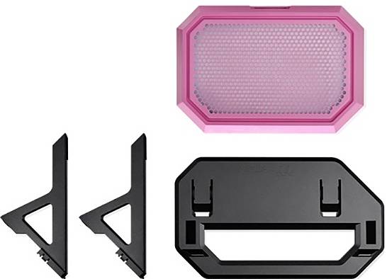 Thermaltake Chassis Stand Kit for The Tower 600 Bubble Pink Support pour boîtier PC rose, noir