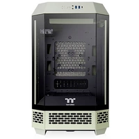 Tour midi Thermaltake The Tower 250 Matcha Green Boîtier gaming vert, noir Tour midi Thermaltake The Tower 250 Matcha Green Boîtier gaming vert, noir
