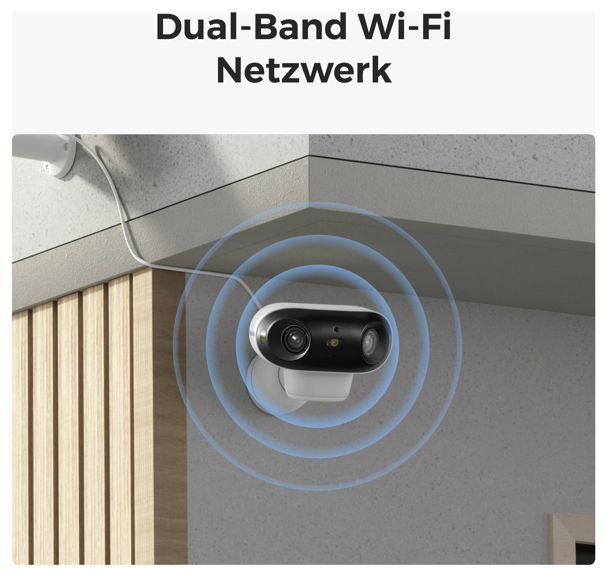 BWB4K01W Reolink Argus Series B740X Bluetooth, Wi-Fi IP Caméra de surveillance 5120 x 1440 pixels