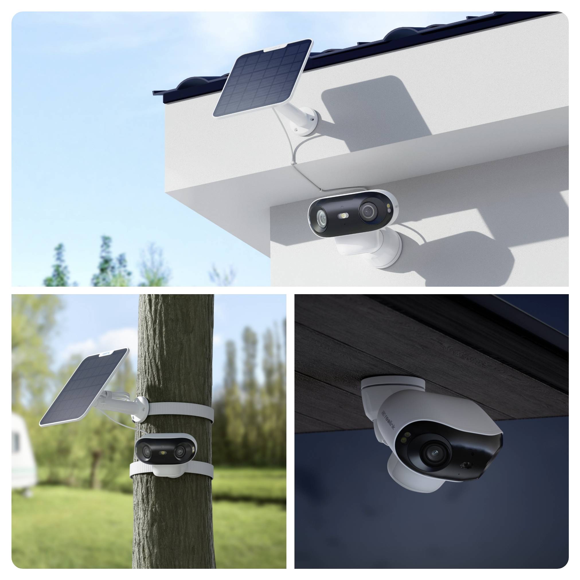 BWB4K01W Reolink Argus Series B740X Bluetooth, Wi-Fi IP Caméra de surveillance 5120 x 1440 pixels