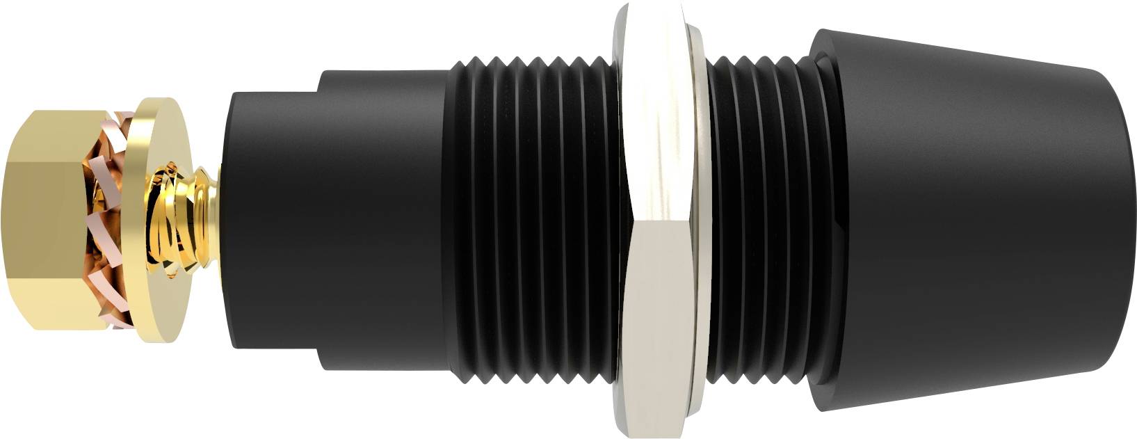 Schützinger DI SAB 9430 Au / SW Prise en saillie de sécurité droit noir 1 pc(s)