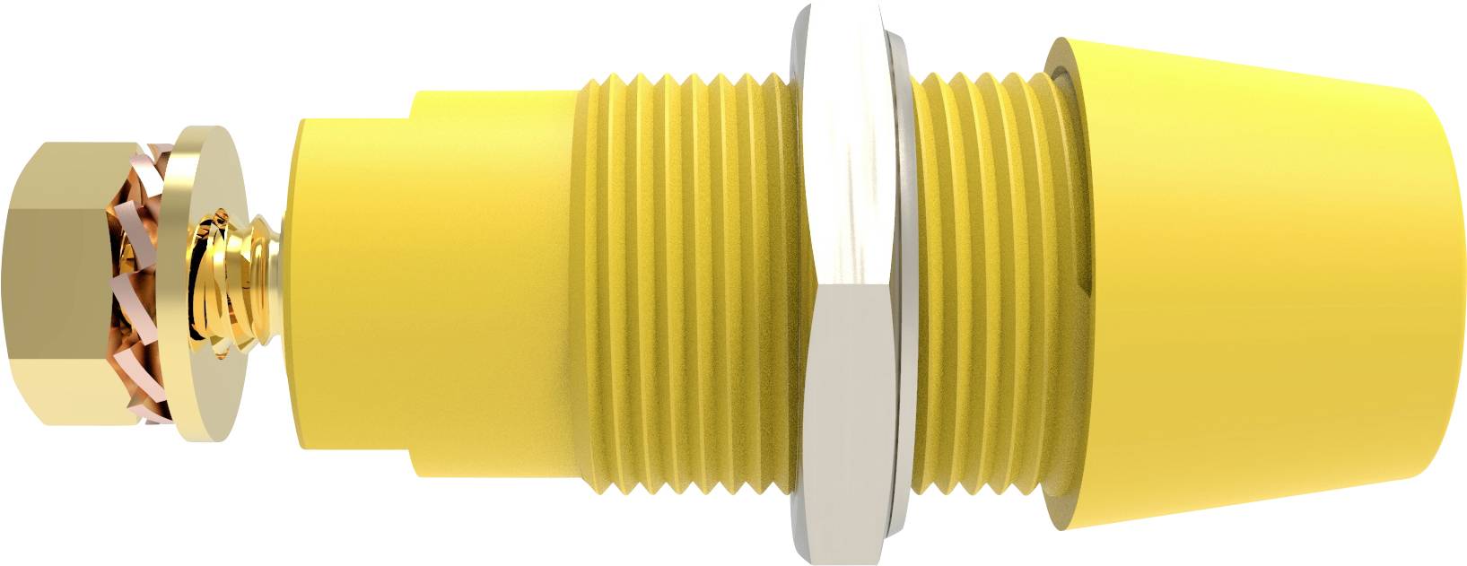 Schützinger DI SAB 9430 Au / GE Prise en saillie de sécurité droit jaune 1 pc(s)