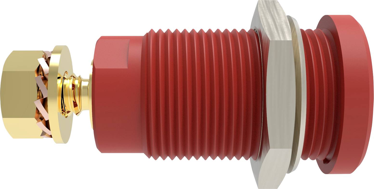 Schützinger DI SEB 9424 Au / RT Prise encastrée de sécurité droit rouge 1 pc(s)