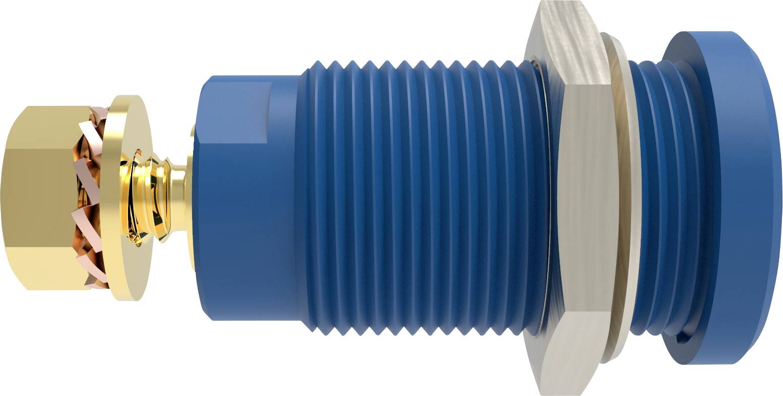 Schützinger DI SEB 9424 Au / BL Prise encastrée de sécurité droit bleu 1 pc(s)