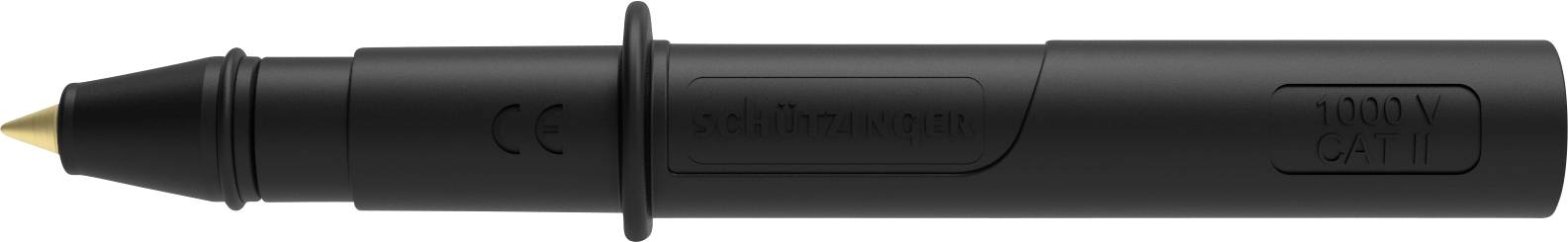 Pointe de touche de sécurité Schützinger SPS 9406 Ni / SW femelle noir 1 pc(s)