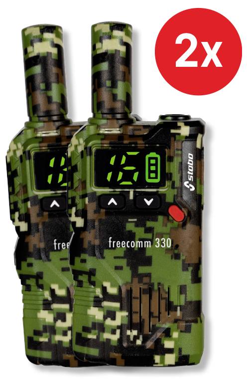 Stabo freecomm 330 20330 Talkie-walkie PMR jeu de 2