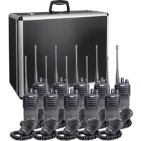 Alinco Team-Set DJ-PAX-4 + KEP-360-K 150100 Talkie-walkie PMR jeu de 10 Alinco Team-Set DJ-PAX-4 + KEP-360-K 150100 Talkie-walkie PMR jeu de 10