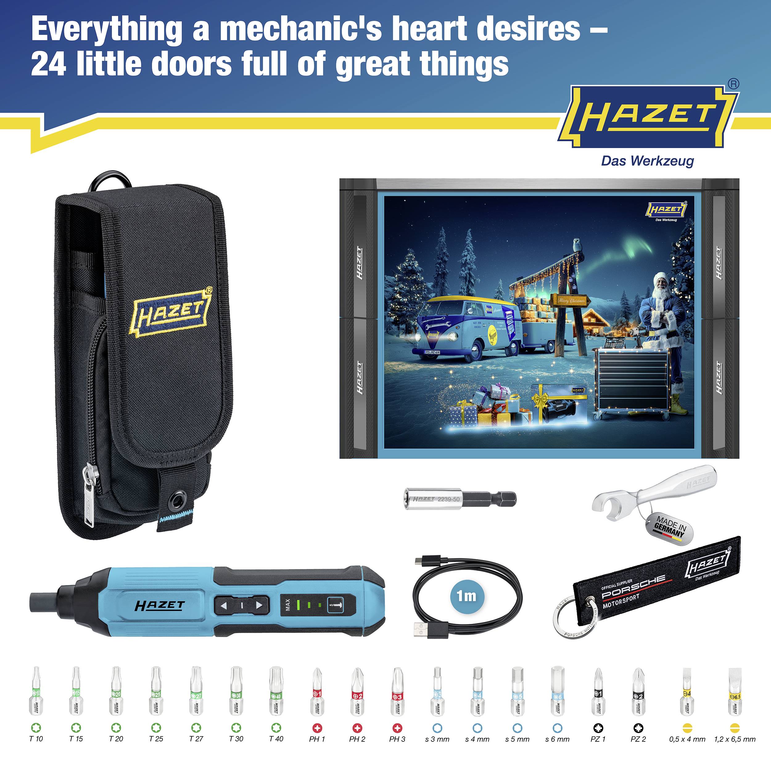 Hazet outil Calendrier de l'Avent