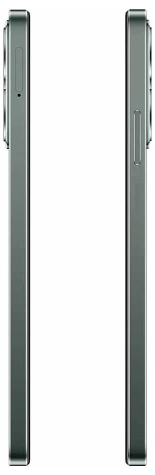 Deux smartphones présentés de côté, avec un design élégant. Les boutons de volume sont visibles à gauche, et le bouton de mise en veille est visible à droite.