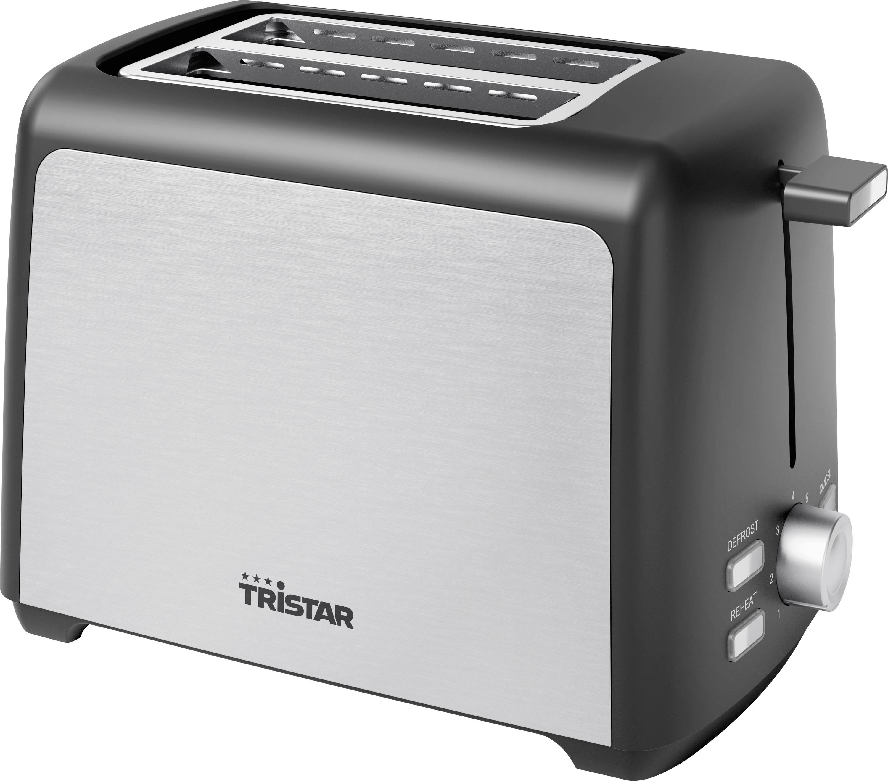 Tristar Grille-pain acier inoxydable