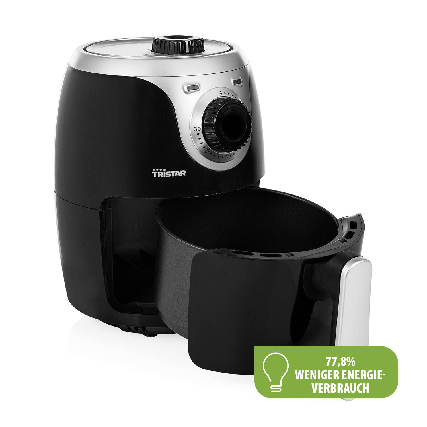 Tristar Friteuse à air chaud 2 l 1000 W noir, argent