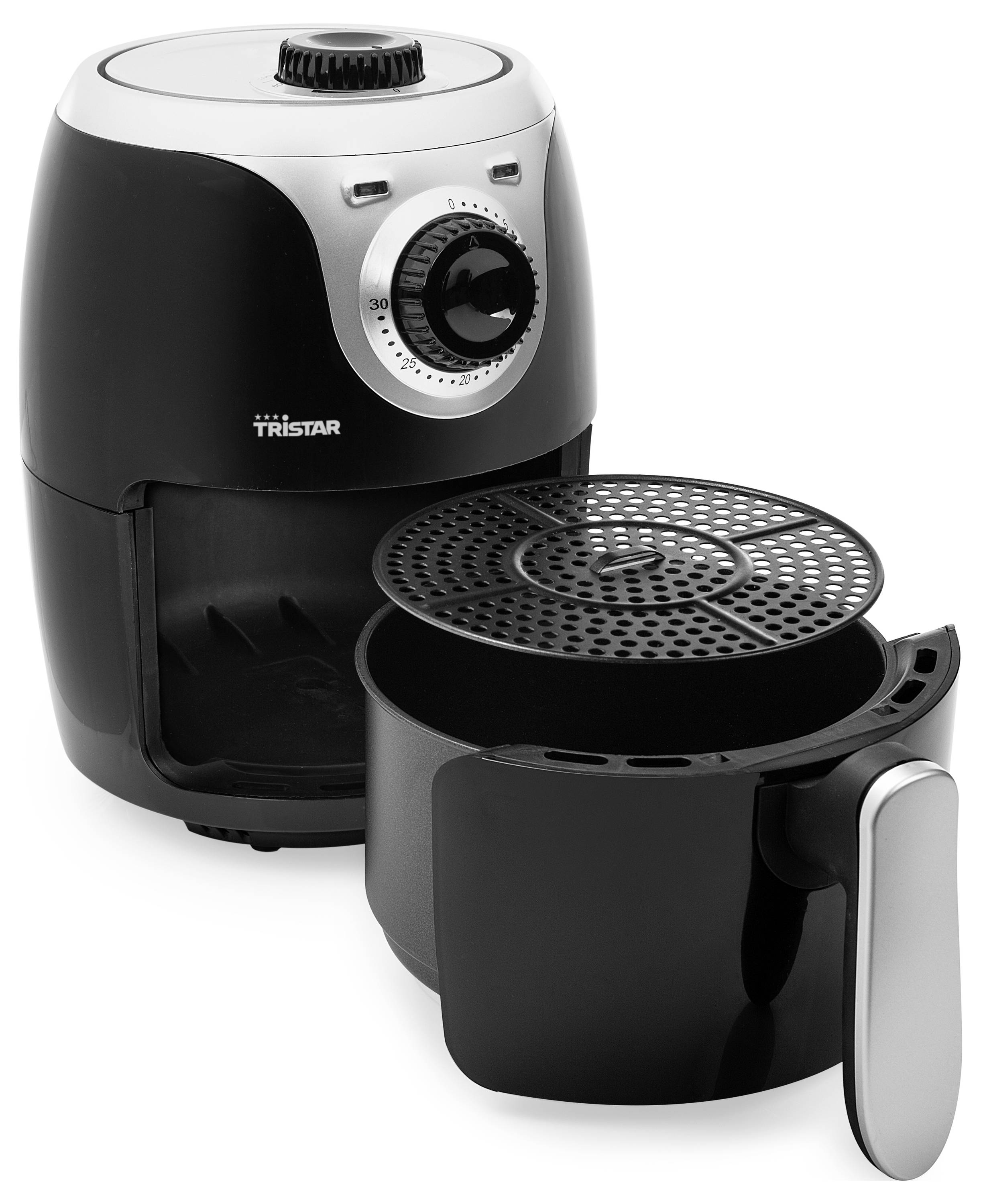 Tristar Friteuse à air chaud 2 l 1000 W noir, argent