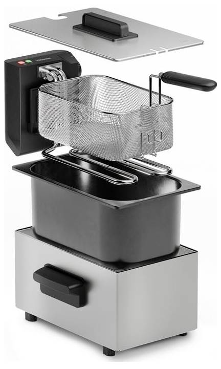 Tristar Friteuse 3 l 2000 W argent, noir