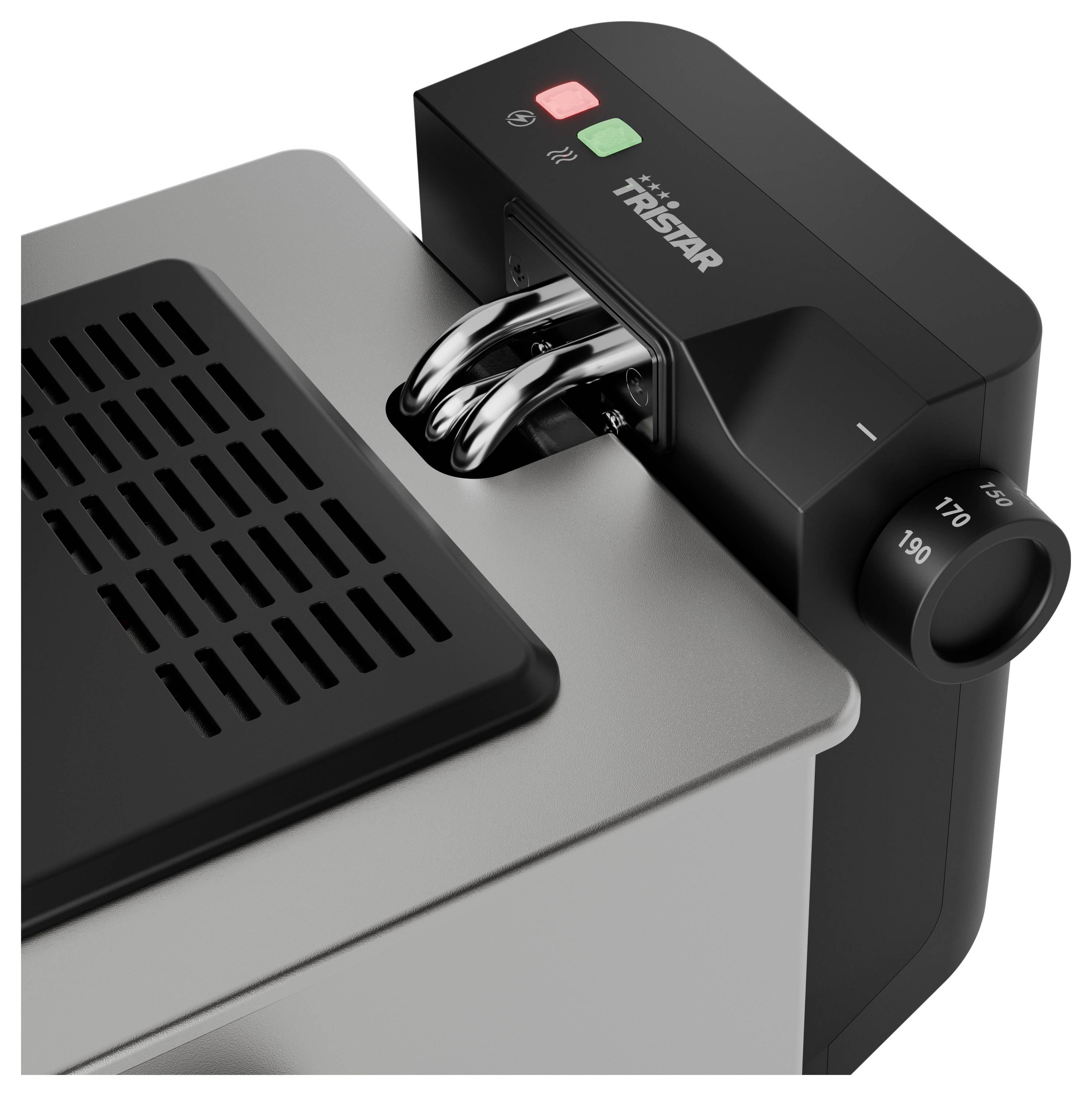Tristar Friteuse 3 l 2000 W argent, noir