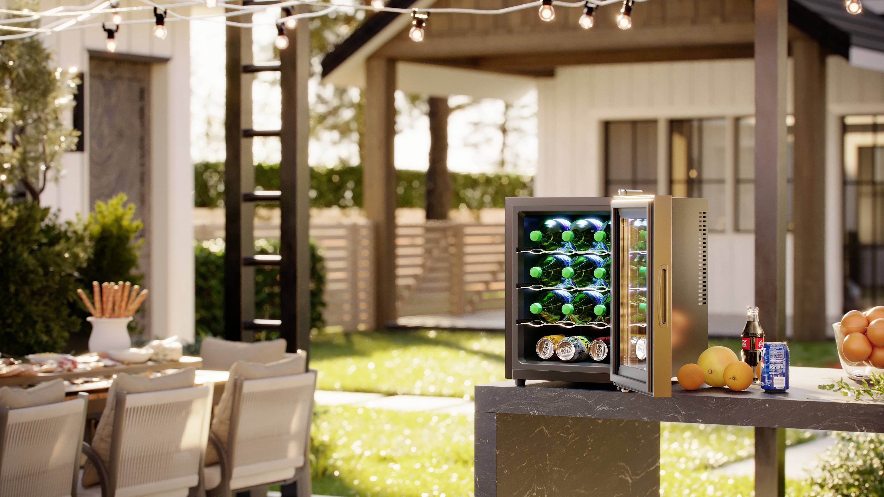 Tristar Refroidisseur de bouteilles CEE: F (A - G) 58 l à poser noir