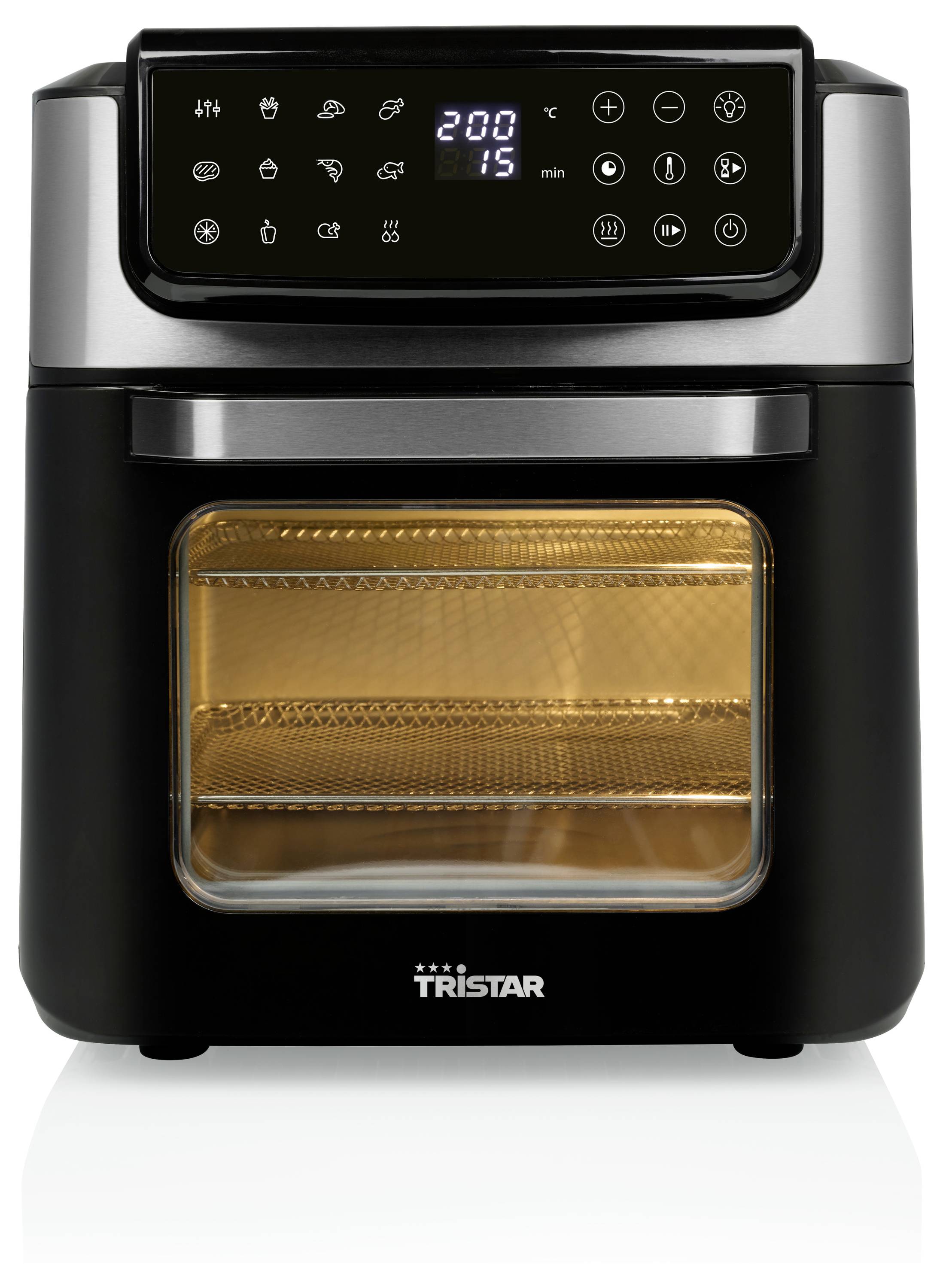 Tristar Four à air chaud voyant lumineux, fonction minuteur 12 l