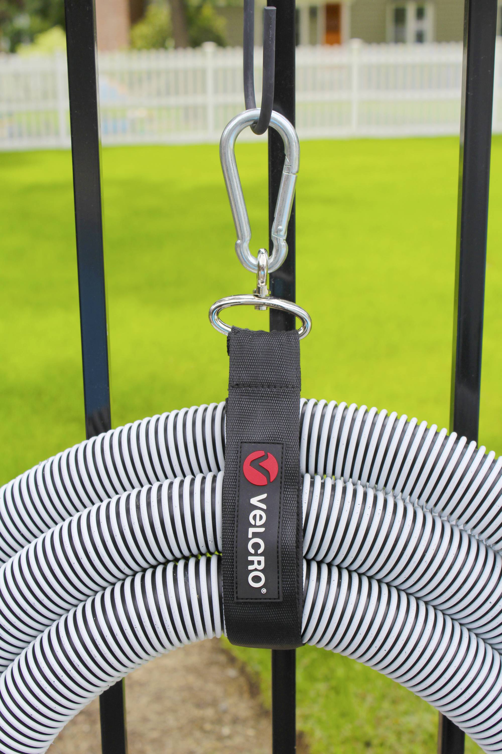 VELCRO® Ceinture auto-agrippante avec boucle extra-fort (L x l) 813 mm x 25 mm noir 1 pc(s)