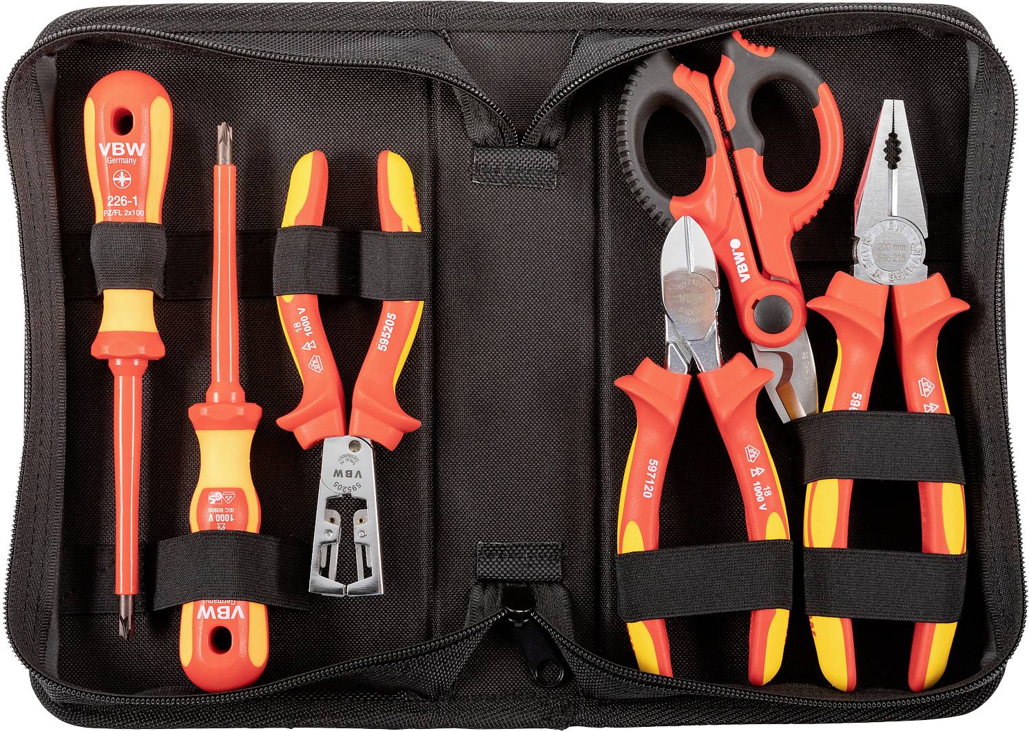 VBW 86 E PROFI 6-TLG. 87860020 Jeu d'outils