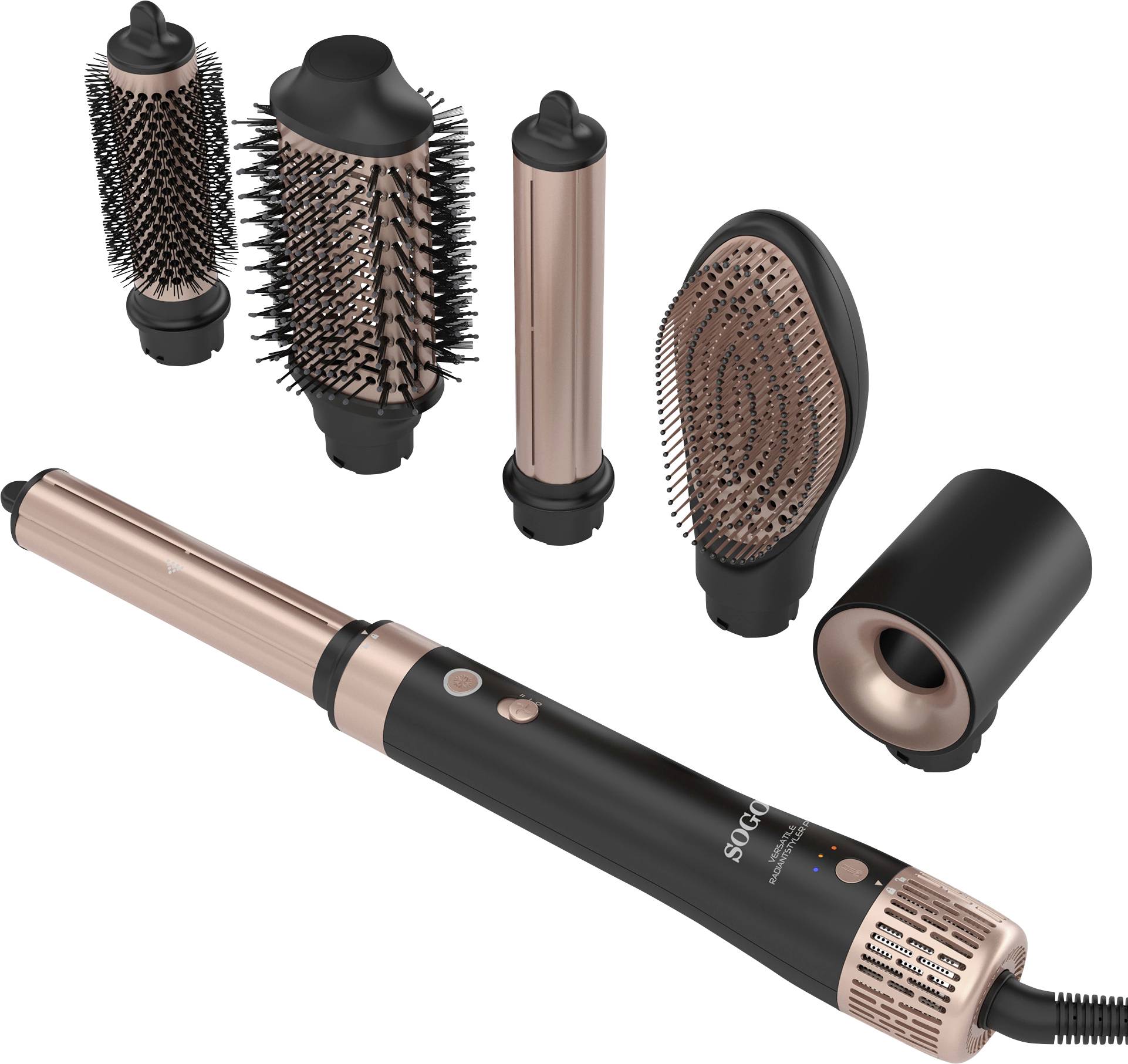 SOGO Human Technology 5in1 Fer à boucler noir