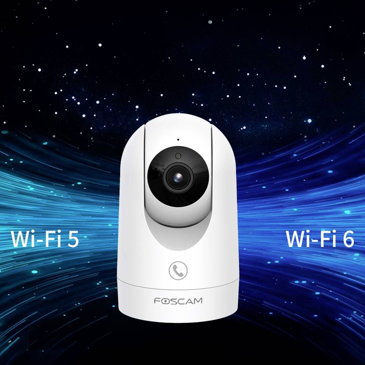 R8M Foscam R8M Bluetooth, Wi-Fi IP Caméra de surveillance 3840 x 2160 pixels