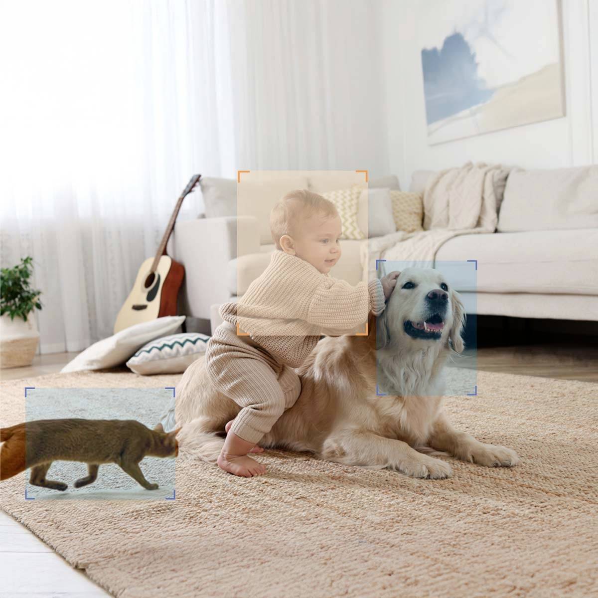 R8M Foscam R8M Bluetooth, Wi-Fi IP Caméra de surveillance 3840 x 2160 pixels