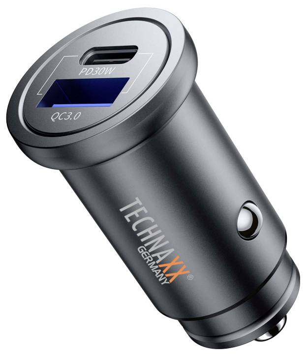 Technaxx Chargeur Technaxx Dual 30W TX-305 Charge de courant max=3 A 12/24 V