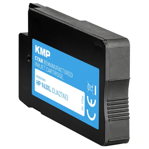 KMP Encre d'origine cyan 1766,6003 KMP Encre d'origine cyan 1766,6003