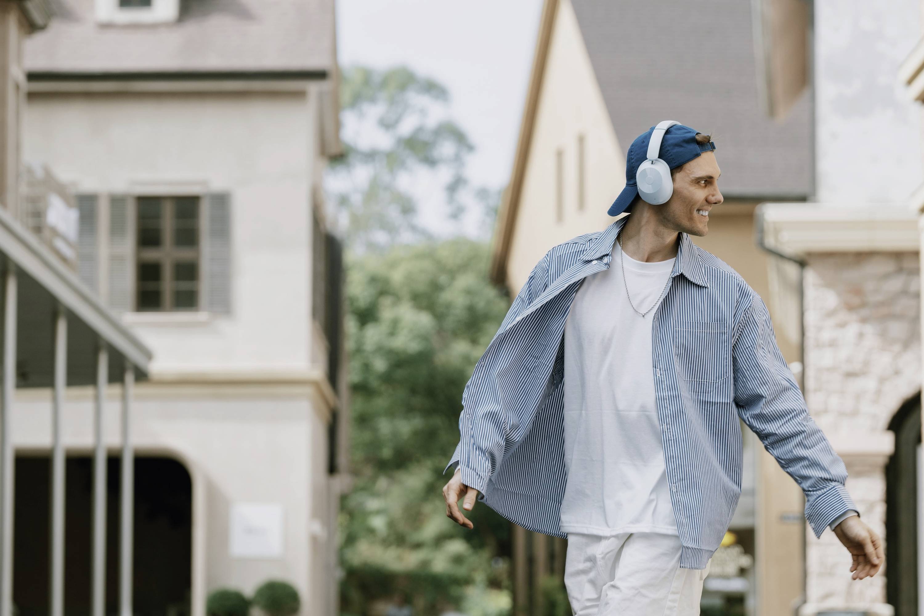 OneOdio Casque supra-auriculaire Bluetooth bleu Noise Cancelling téléphone portable