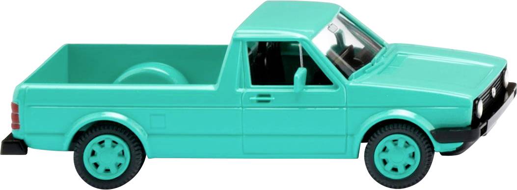 Wiking 004749 H0 Modèle réduit de voiture particulière Volkswagen Caddy, vert menthe