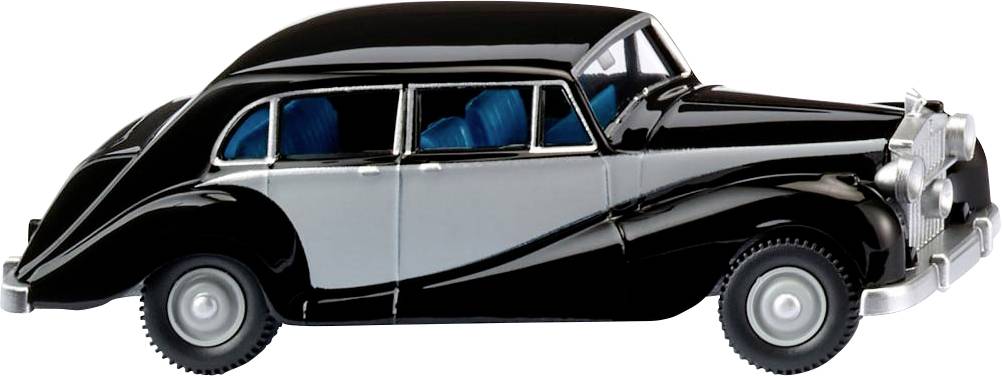Wiking 083804 H0 Modèle réduit de voiture particulière Rolls Royce Silver Wraith, noir
