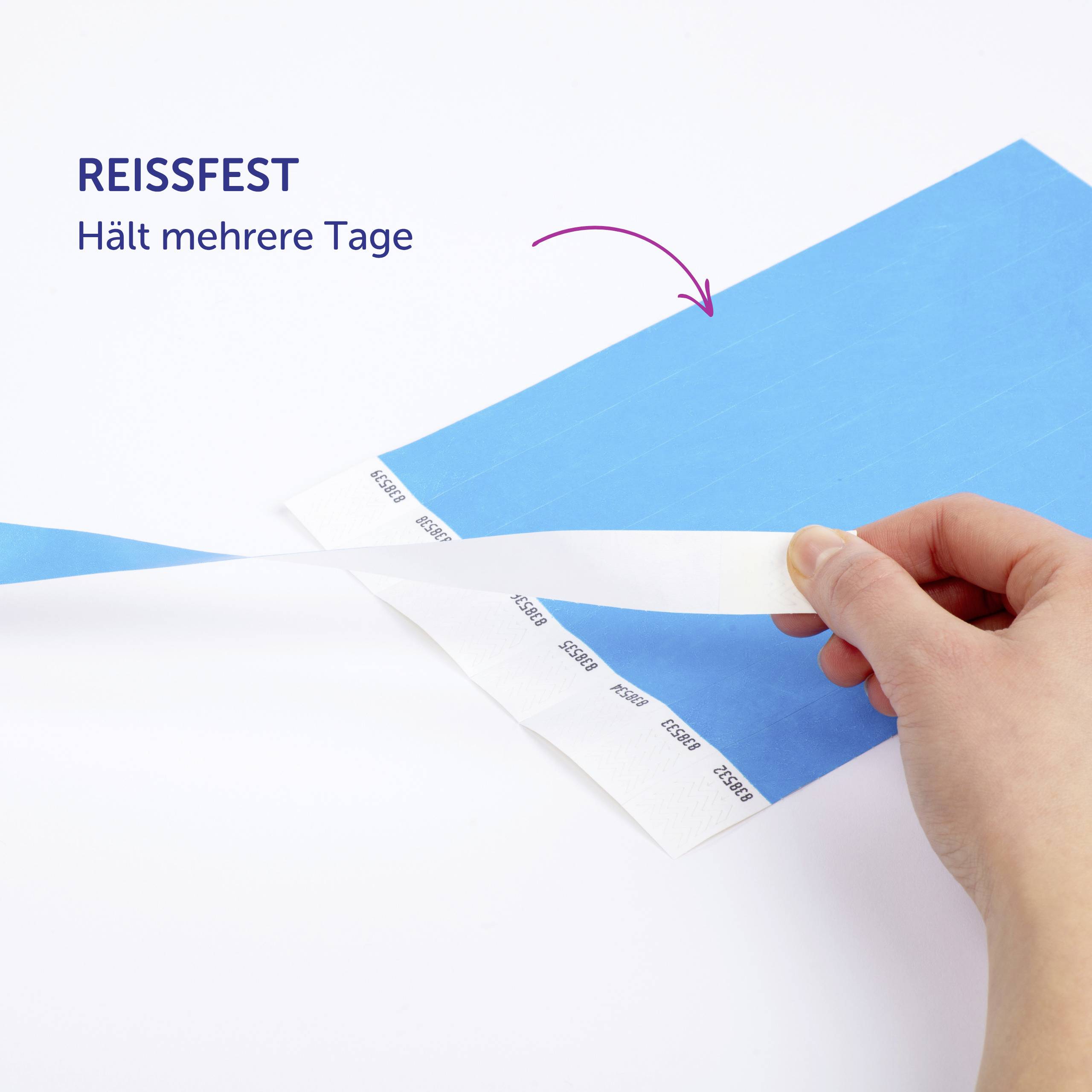 Avery-Zweckform TYVBL-50 Bande à insérer (L x l) 256 mm x 19 mm bande adhésive 500 pc(s)