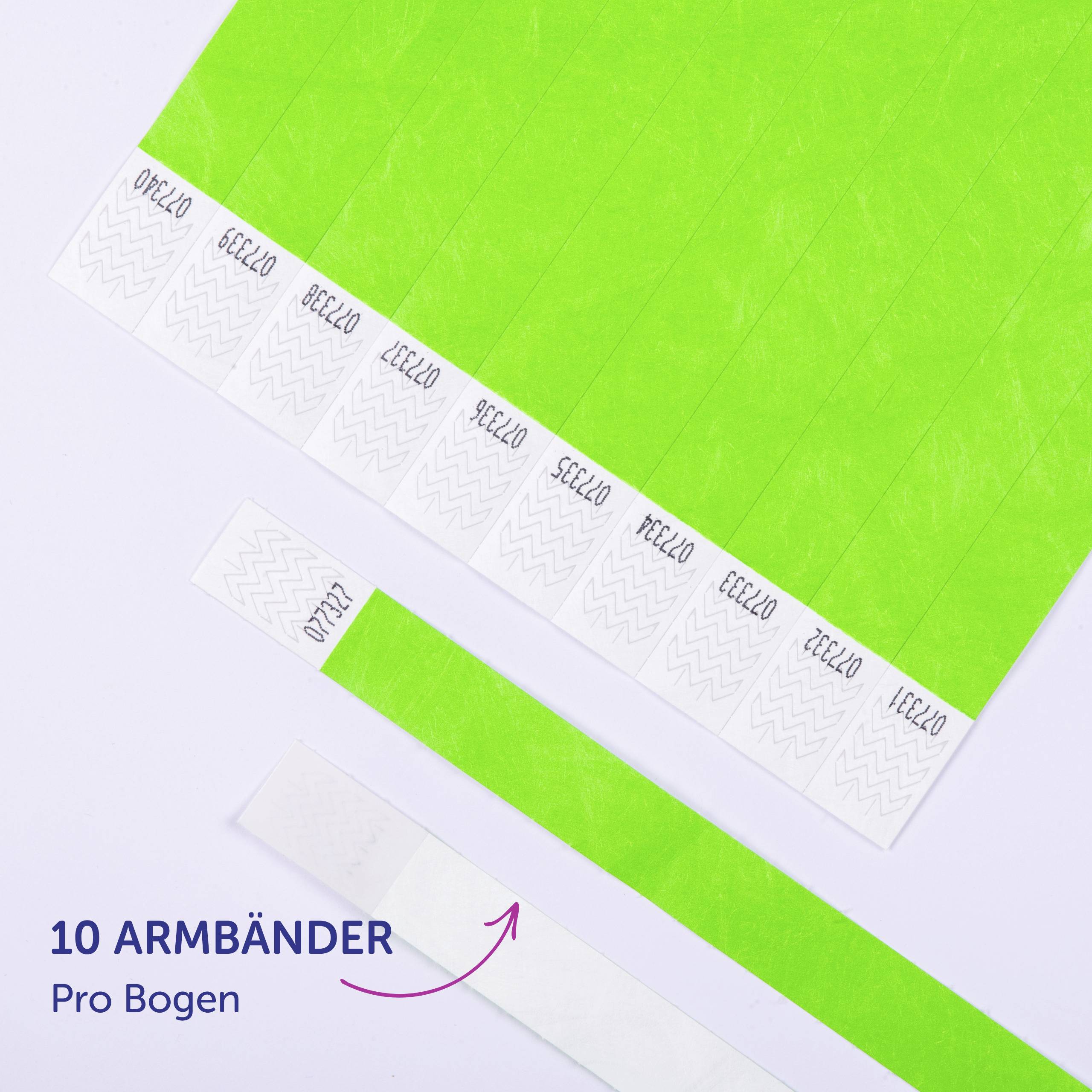 Avery-Zweckform TYVGN-50 Bande à insérer (L x l) 256 mm x 19 mm bande adhésive 500 pc(s)