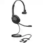 Jabra Evolve2 30 SE Micro-casque supra-auriculaire filaire Mono noir Suppression du bruit du microphone, Noise Cancelling Jabra Evolve2 30 SE Micro-casque supra-auriculaire filaire Mono noir Suppression du bruit du microphone, Noise Cancelling
