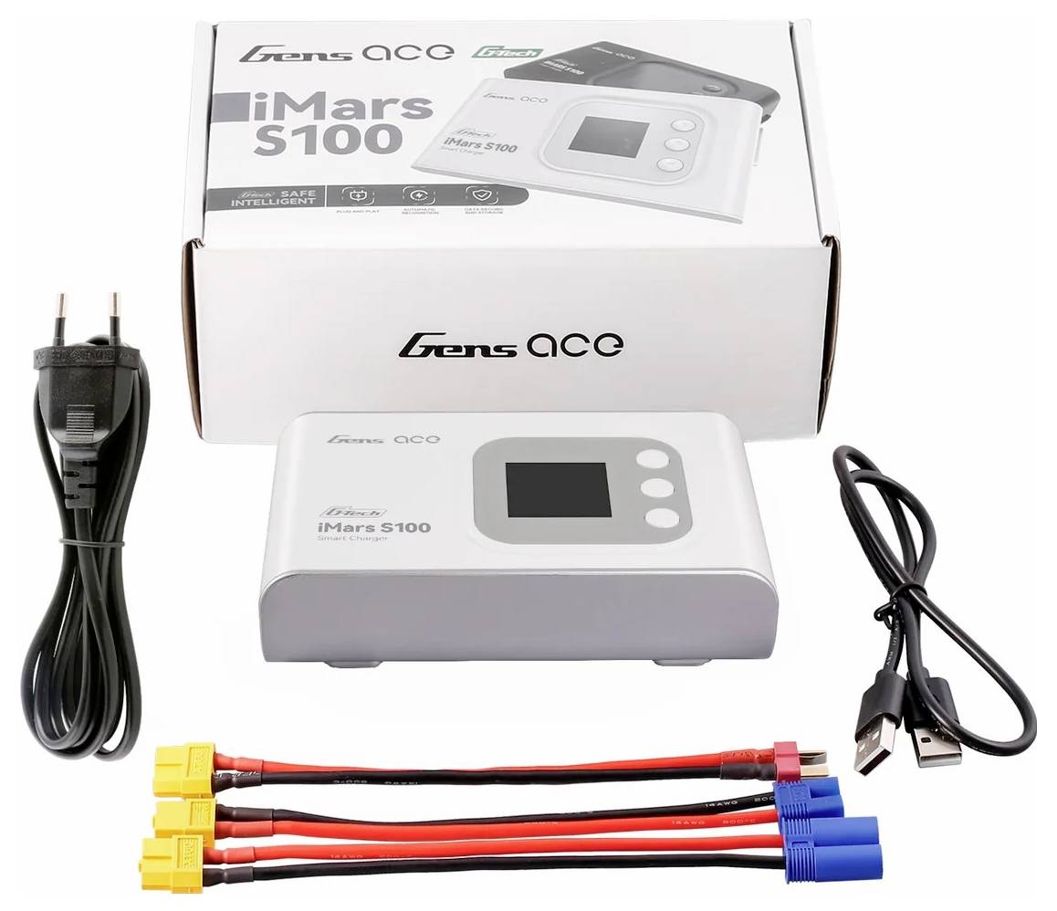 Gens ace Chargeur de batterie 27 V XT60