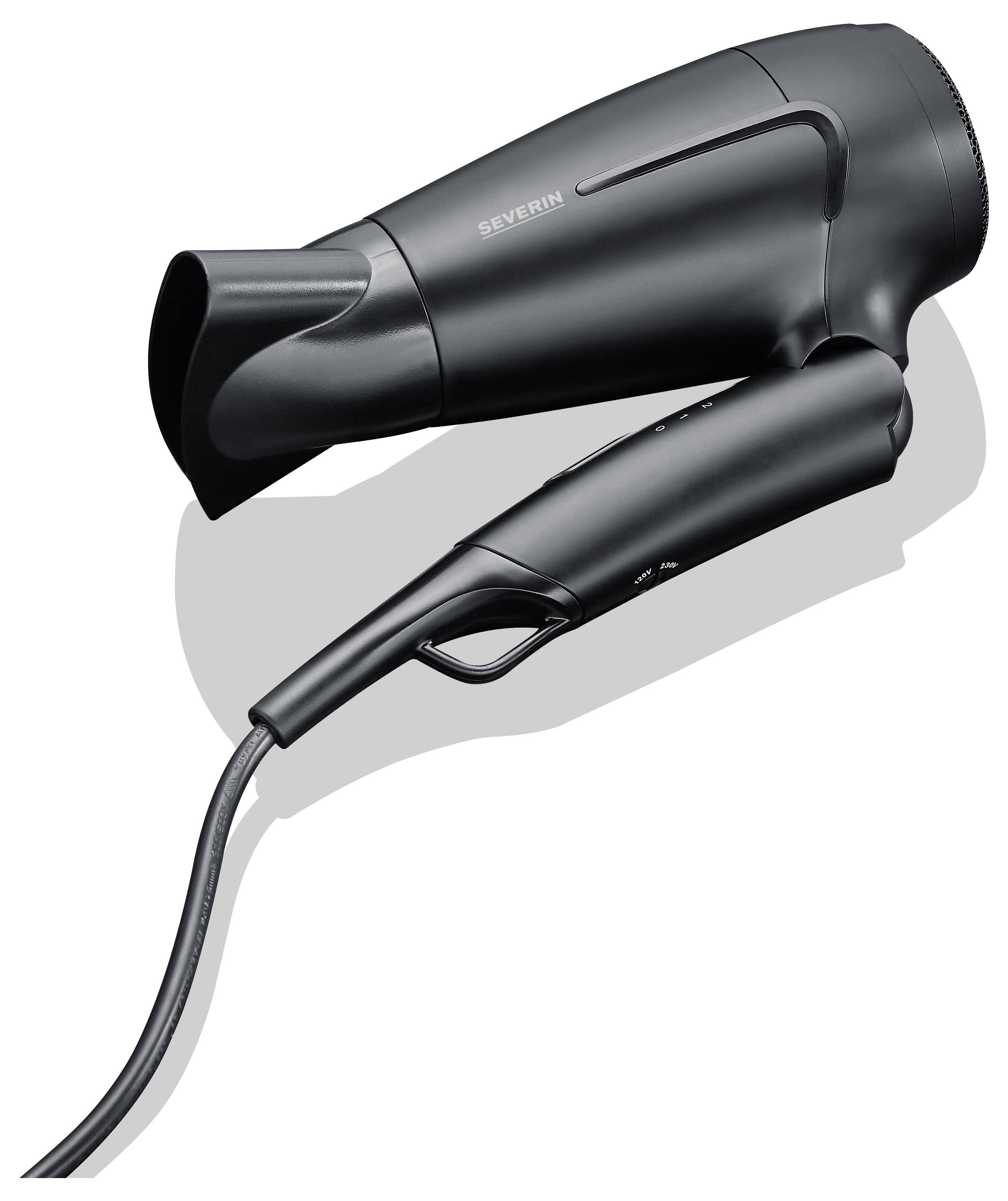Severin HT0159 Sèche-cheveux de voyage noir