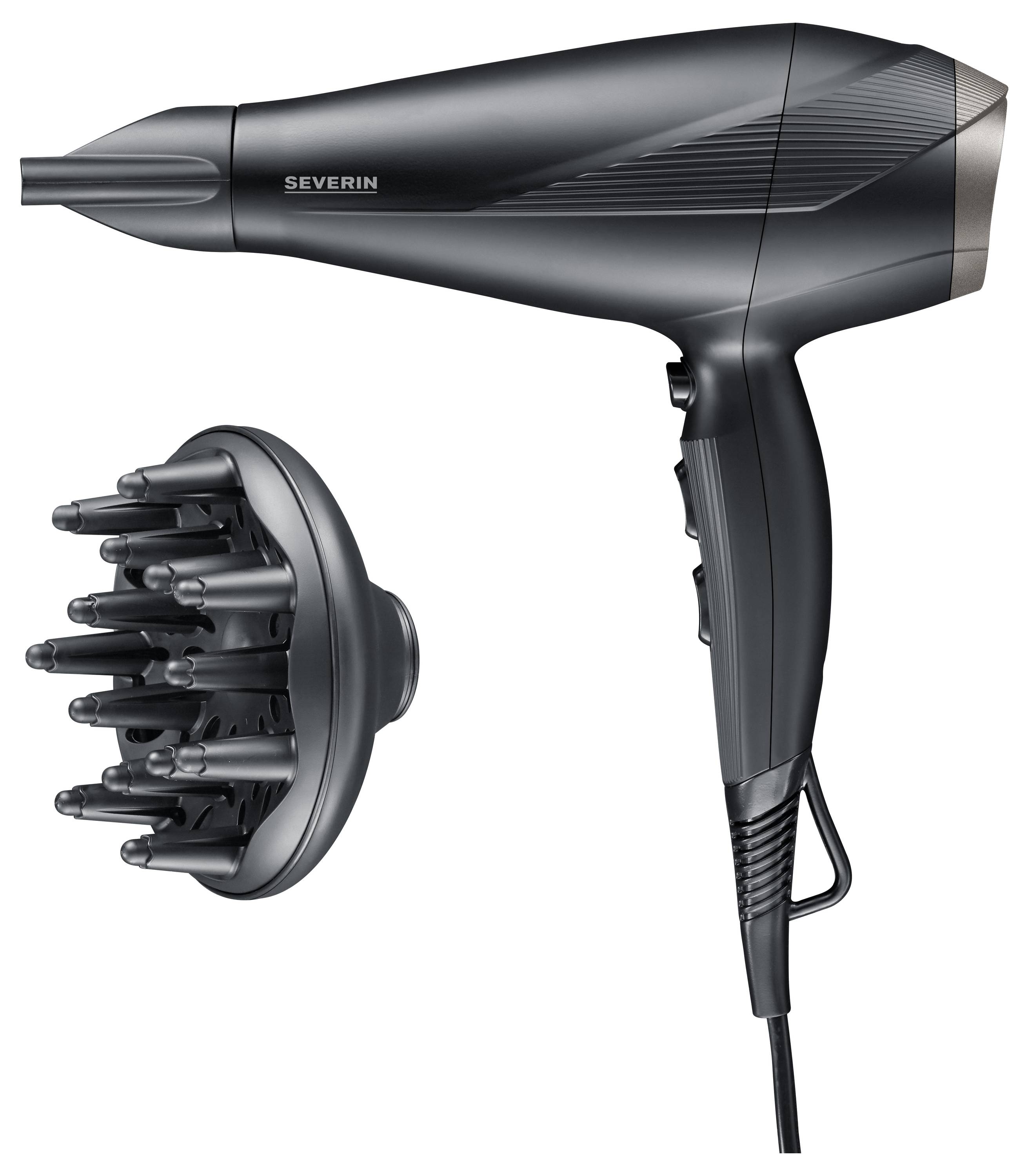 Severin HT0167 Sèche-cheveux noir,argent